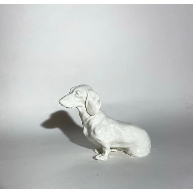 Ceramic Nymphenburg Porcelain Dachshund For Sale - Image 7 of 8