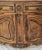 Wood Antique French Louis XV Walnut Buffet Sideboard Curved Front Carved C1900s For Sale - Image 7 of 17