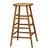 Rustic Vintage 1940s Pair of (2) 29.25" Tall Wood Artist Studio Stools For Sale - Image 3 of 18