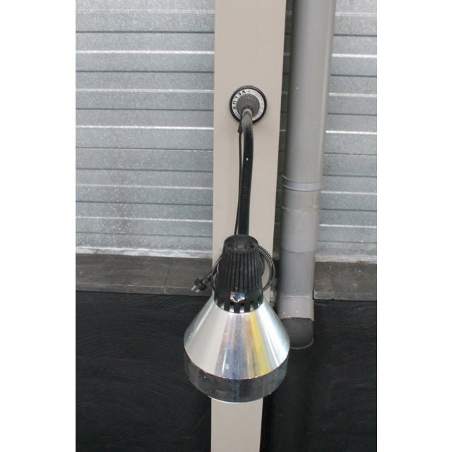 Metal Industrial Velux 843 Wall Lamp with Magnet, 1970s For Sale - Image 7 of 15