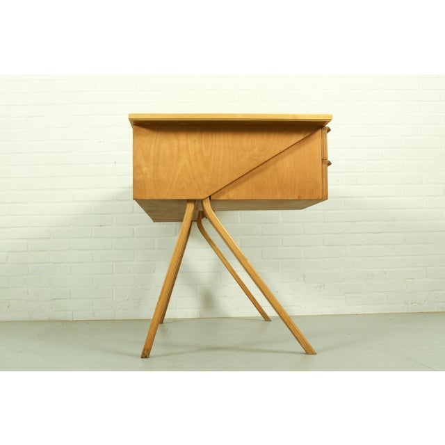 Mid-Century Modern Model EB02 Birch Series Desk by Cees Braakman for Ums Pastoe, 1952 For Sale - Image 9 of 13