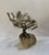 This brass and marble bonsai sculpture is of the style of Curtis Jere. The tree is made of solid textured brass, that at...