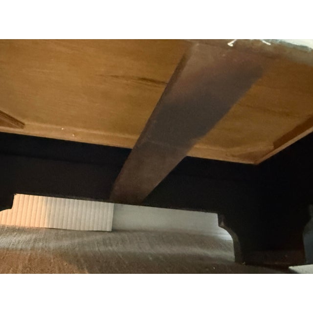 Design Plus Gallery presents a Pair of Scalloped Drawer Nightstands in Black. The nightstands are unique with their three...