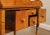 J. Courtney Custom Crafted Tiger Maple Sheraton Style Server For Sale - Image 4 of 12