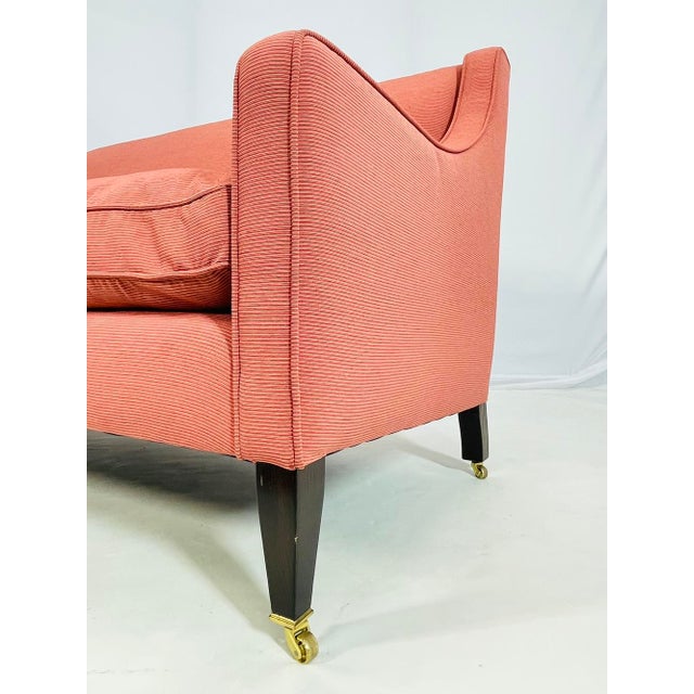 Red Vintage 2 Seater Sofa by George Smith LTD For Sale - Image 8 of 12