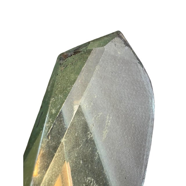 French Antique French Beveled Glass Hand Mirror With Original Backing, Circa 1900 For Sale - Image 3 of 7