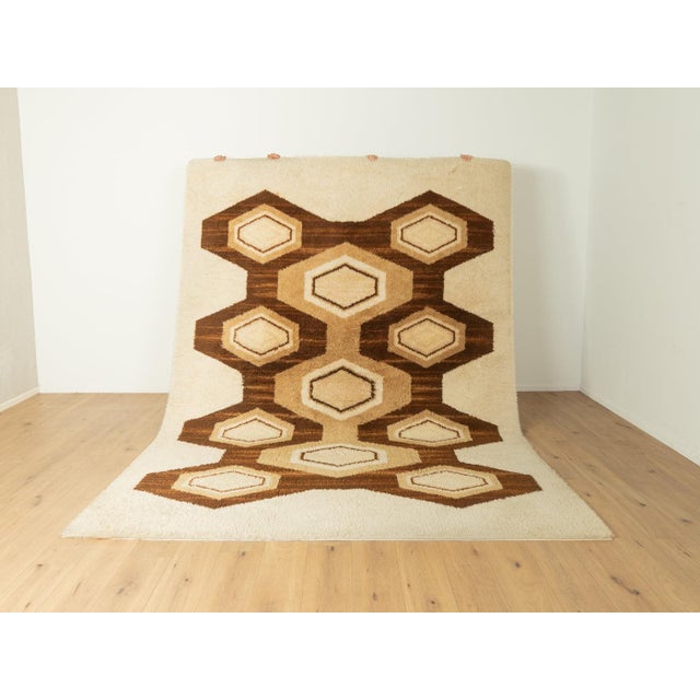 Textile Space Age Rug from Nordmark Union, 1970s For Sale - Image 7 of 7