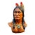 Native American Chief Bust by v. Kendrick #184 Universal Statuary Corp. 1972 Chicago For Sale
