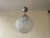 Art Deco Frosted Glass Pendant Lamp, 1930s For Sale - Image 4 of 11