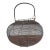 Large Antique French Farmhouse Wire Egg Basket For Sale