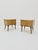 Brown Mid-Century German Bedside Tables from Wk Möbel, 1960s, Set of 2 For Sale - Image 8 of 11