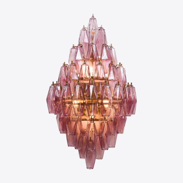 Lilac Sorrento Wall Light from Pure White Lines For Sale - Image 6 of 7