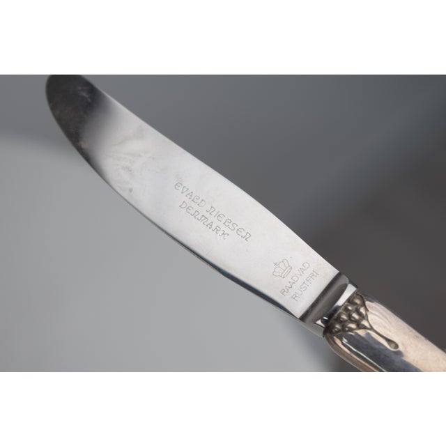 Cutlery Set, Denmark, 1920, Set of 7 For Sale - Image 17 of 18