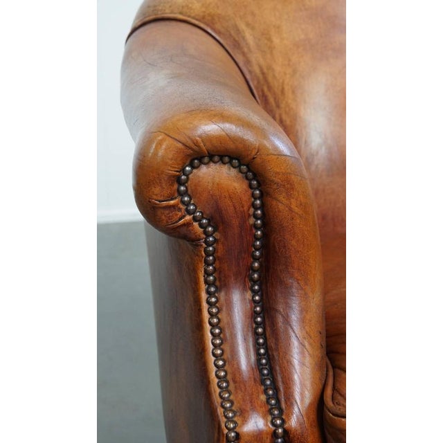 Sheepskin Club Chair For Sale - Image 10 of 16