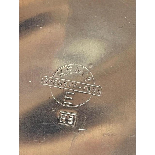 Gold Pewter Candleholders from Svenskt Tenn, Sweden, 1931, Set of 2 For Sale - Image 8 of 9