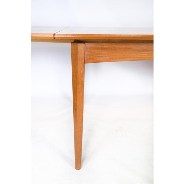Danish Dining Table in Teak, 1960s For Sale - Image 3 of 16