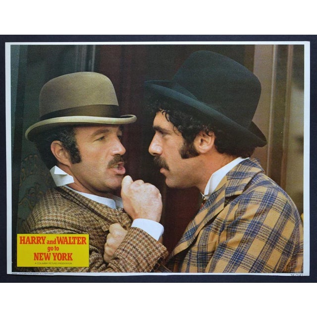 Original american lobby card of the movie "harry and walter go to new york“ usa 1976 director: mark rydell, actors/stars:...