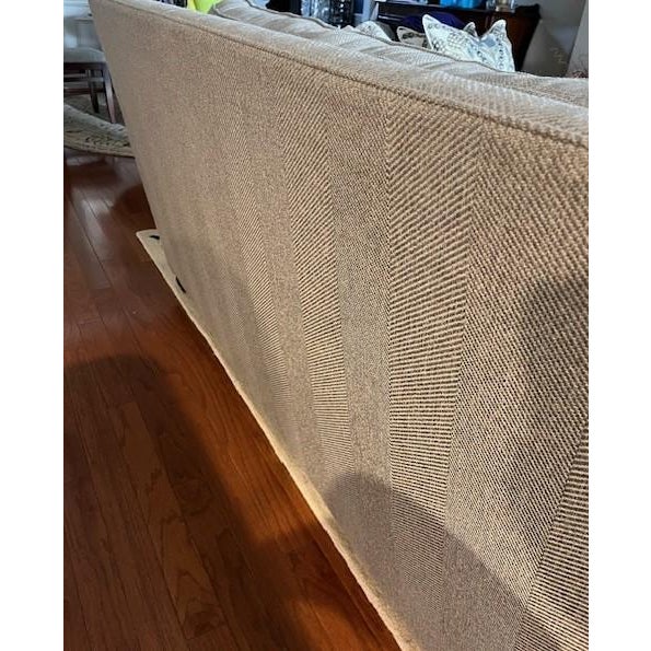 Gray King Hickory Sofa- Transitional For Sale - Image 8 of 12