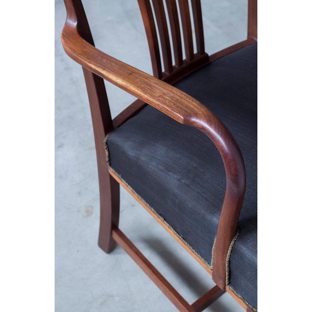 Lounge Chair attributed to Ole Wanscher For Sale - Image 11 of 16