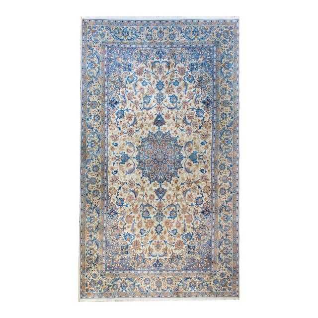 Mid 20th Century Persian Kashan Rug For Sale