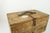 Early 20th Century Antique Wooden Tool Chest With Leather Handle and Turquoise Paint For Sale - Image 5 of 11