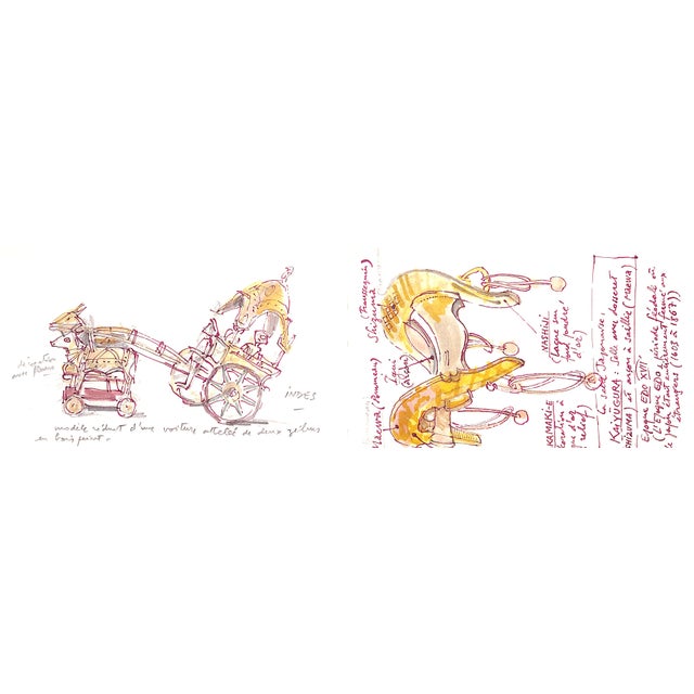 "Musee Hermès Voyage en Extreme-Orient Carnet De Croquis" 2014 Dumas, Philippe For Sale - Image 11 of 12