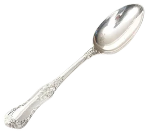 Tiffany & Co. Silver-Plate Floral Serving Spoon