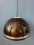 Copper Large Flying Saucer Dome Pendant Lamp from Dijkstra For Sale - Image 8 of 11