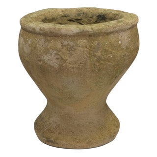 Early 18th Century Primitive Hand-Carved York Stone Garden Planter by Unknown for Unknown, 1750 For Sale