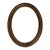 Vintage Ornate Oval Gilt Wood Picture Frame – Greek Key & Beaded Detail For Sale