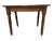 Brown Louis Philippe Bistro Table in Walnut For Sale - Image 8 of 13