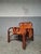 Tito Agnoli Vintage Safari Chairs in Leather and Bamboo by Tito Agnoli, 1970, Set of 2 For Sale - Image 4 of 18