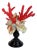 Italian Majolica “Frutti Di Mare” Coral & Shell Centerpiece Sculpture For Sale