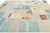 Modernist Color-Block Handcrafted Wool Area Rug With Abstract Painterly Grid For Sale In New York - Image 6 of 12