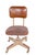 Mid-Century Modern Mid Century Industrial Swivel Desk Chair For Sale - Image 3 of 13