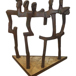 1990s Boris Spivak Maquette for Youth Sculpture at Peter Kirk Park