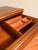 Mid 20th Century Vintage Henredon Heritage Walnut Italian Provincial - Highboy 5-Drawer (5300 Series) For Sale - Image 5 of 7
