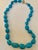 340 Carat Natural Sleeping Beauty Turquoise Necklace Single-Strand 14 Karat Gold For Sale - Image 17 of 18