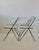 Chrome Pila Folding Lucite Chairs by Piretti for Castelli Chrome Smoked Lucite Vintage -Set of 4 For Sale - Image 8 of 18