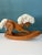 Vintage Wood Toy Rocking Horse Yarn Mane For Sale In Saint Louis - Image 6 of 9