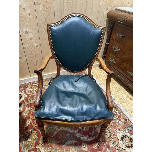 English Chairs, Set of 6 For Sale - Image 3 of 9