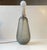 Art Deco Grey Ice Flower Glass Table Lamp by Jacob E. Bang for Holmegaard, 1920s For Sale - Image 6 of 14