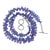 Graduated Tanzanite Necklace Translucent Blue-Purple Briolettes For Sale
