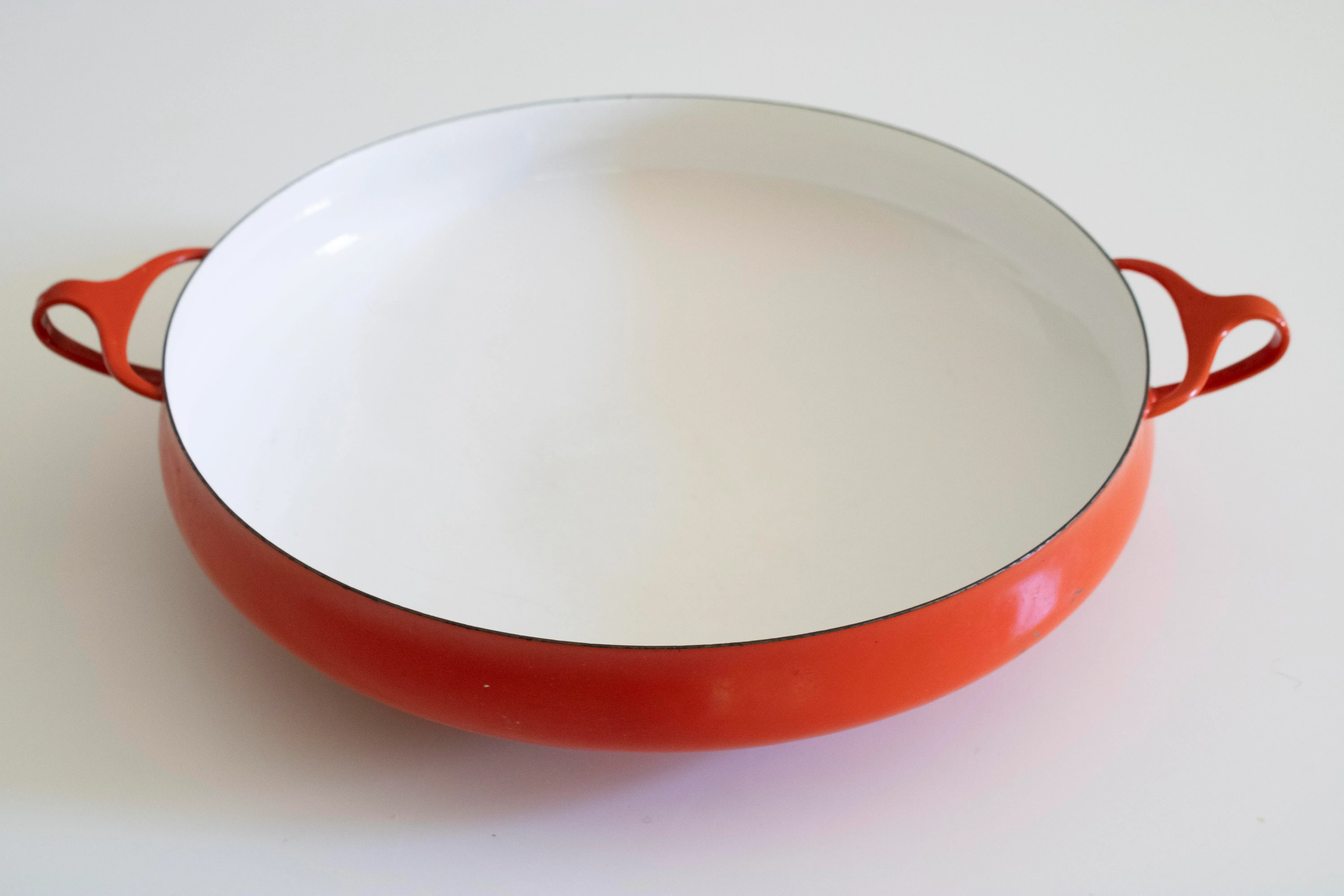 Vintage Dansk Paella Enamel Enamelware Kobenstyle Jens Quistgaard