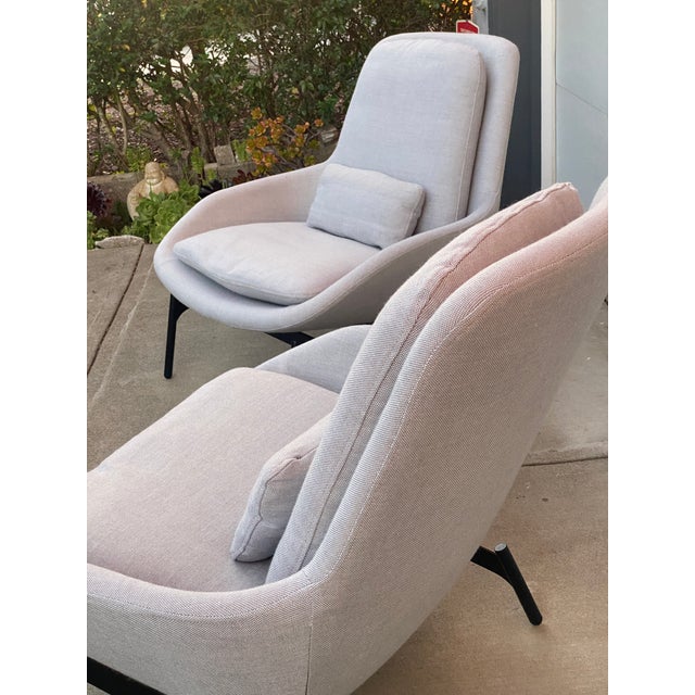 Pair of Field Lounge Chairs by Blu Dot For Sale - Image 9 of 11