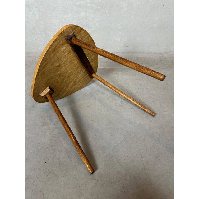Vintage Tripod Side Table For Sale - Image 3 of 7