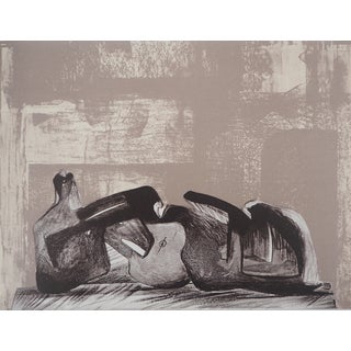 Henry Moore, Elongated Figure, Lithograph For Sale