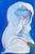 Enfold Ii, Figurative Drawing 9 by 6 Inches For Sale