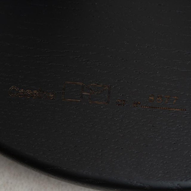 Meribel Black Stool by Charlotte Perriand for Cassina For Sale - Image 11 of 12