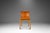 1990s Set of Four (4) Patinaed Italian Scadinavian Modern 'Cos' Dining Chairs in Beech & Leather by Josep Lluscà for Cassina, Italy, C. 1990s For Sale - Image 5 of 18